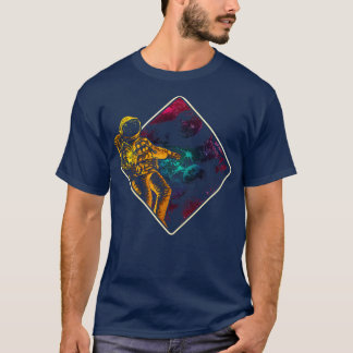 Astronaut in outer space 5 T-Shirt