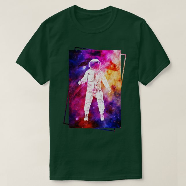Astronaut in Space 2 T-Shirt (Design Front)