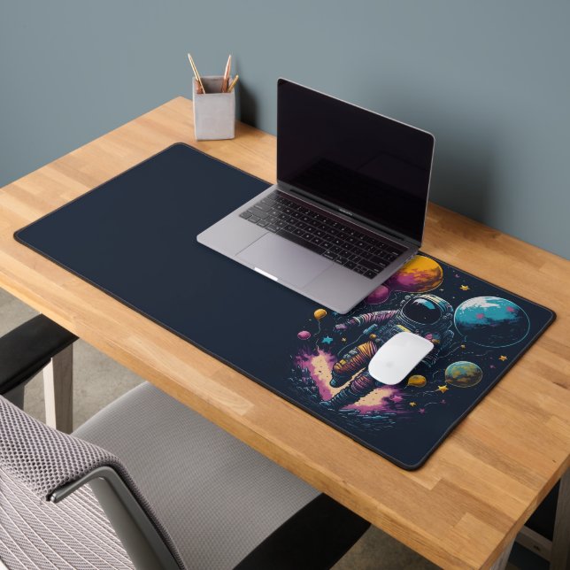 Astronaut in Space Desk Mat (Office 2)