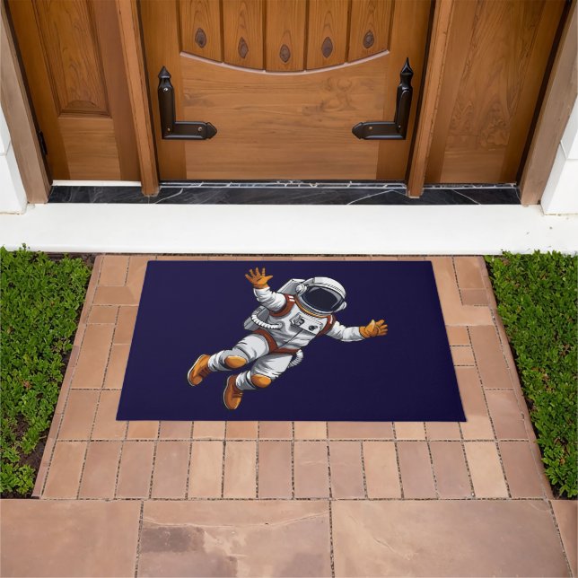 Astronaut in space doormat (Outdoor)