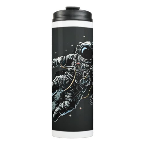 Astronaut in Space Thermal Tumbler 