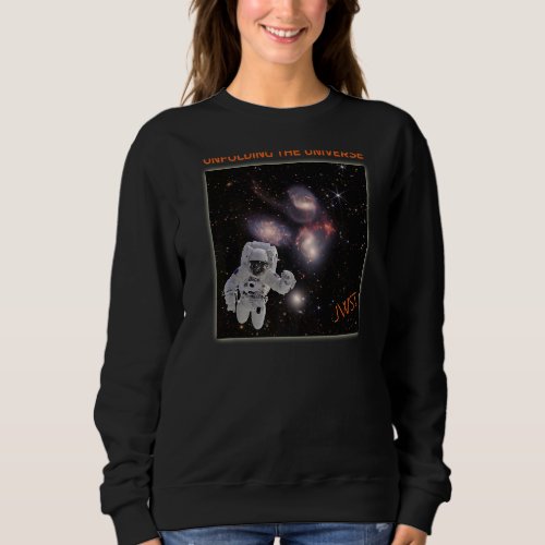 Astronaut in Stephanu2019s Quintet Webb Space Tele Sweatshirt