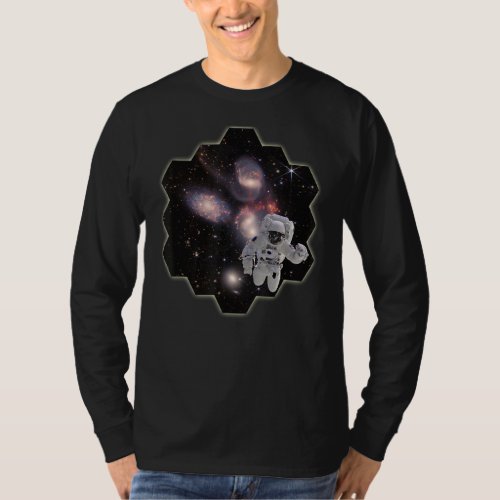 Astronaut in Stephanu2019s Quintet Webb Space Tele T_Shirt
