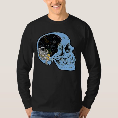 Astronaut in the Space Chill Out with Beer Galaxy  T_Shirt