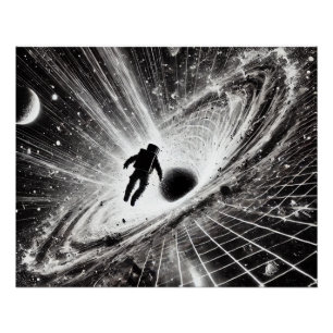 Astronaut in the Strudel of the Black Lox - Dramat Poster