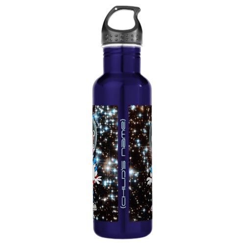 Astronaut in Training - Star Child Template Water Bottle