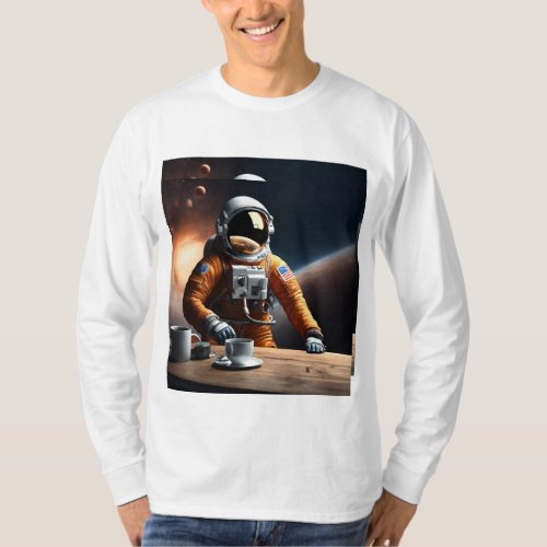 Astronaut_Inspired T_Shirt for Space Enthusiasts
