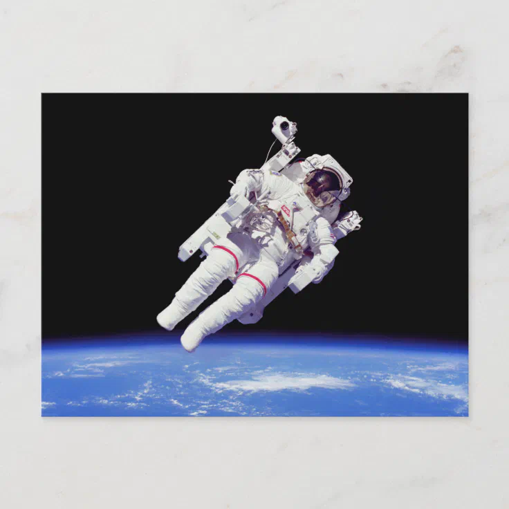 jetpack astronaut in space