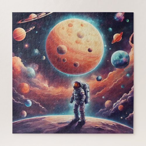 Astronaut Jigsaw Puzzle