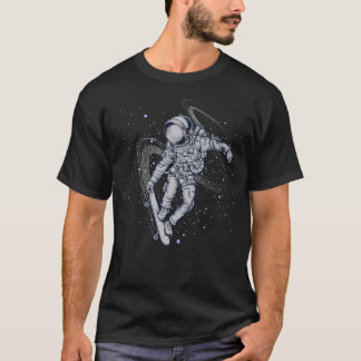 Astronaut Journeying On A Skateboard T-Shirt