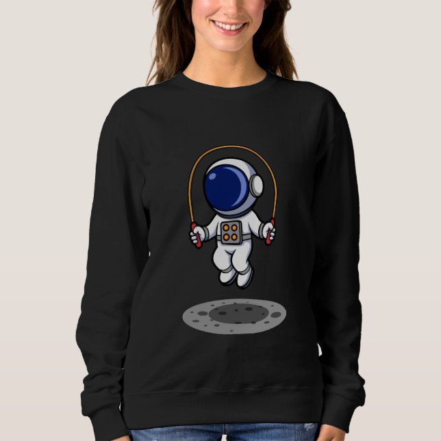 Astronaut Jump Rope Adventure Sweatshirt (Front)