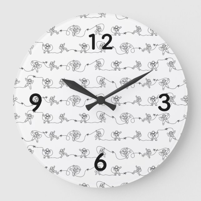 Astronaut Large Clock (Front)