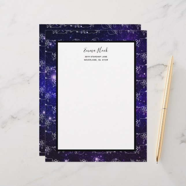 Astronaut Letterhead (Front/Back In Situ)