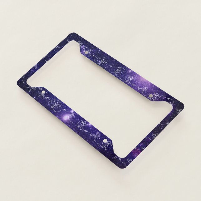 Astronaut License Plate Frame (3/4)