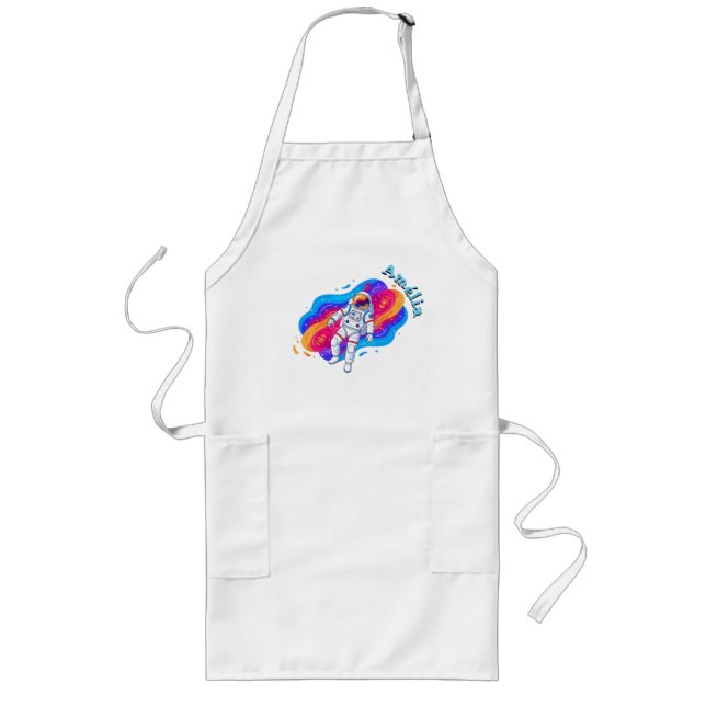 Astronaut Long Apron (Front)