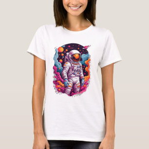 Astronaut lost in galaxy T-Shirt