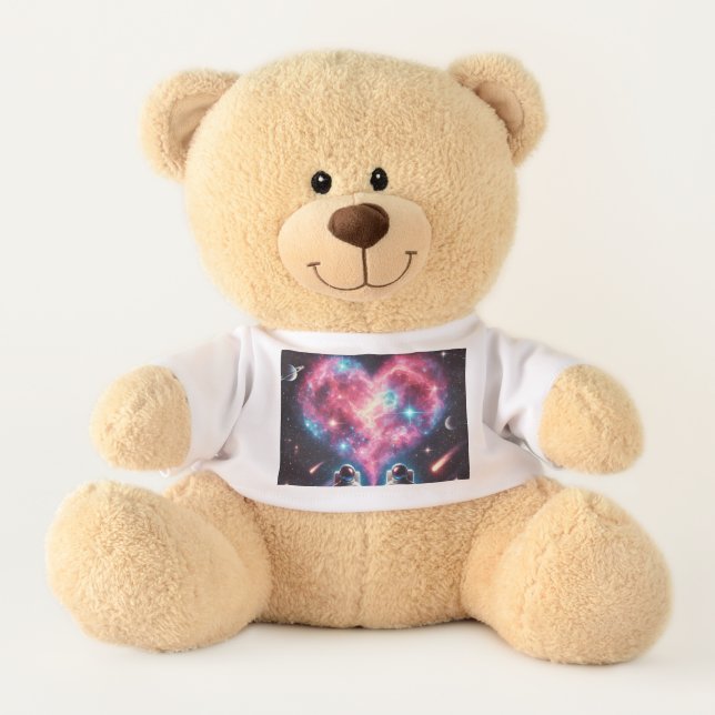 Astronaut Love Teddy Bear (Front)