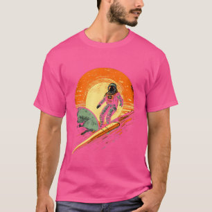 Astronaut Mercury Rocket Space Planet Science Astr T-Shirt