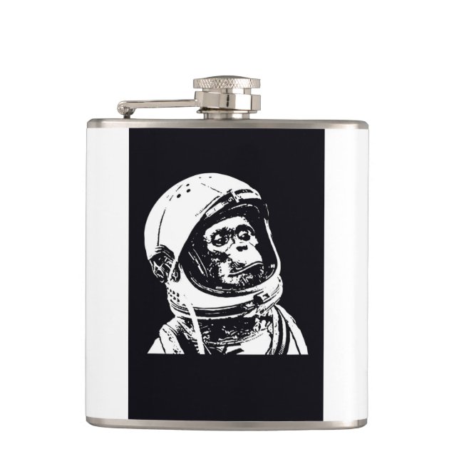 Astronaut Monkey Flask (Front)