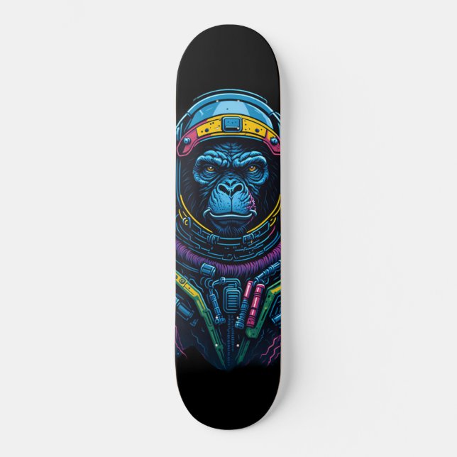 astronaut monkey skateboard (Front)