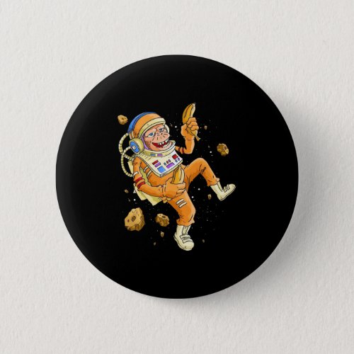 Astronaut Monkey Space Button