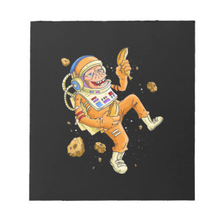 Astronaut Monkey Space Notepad