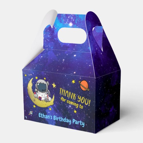 Astronaut & Moon Favor Boxes