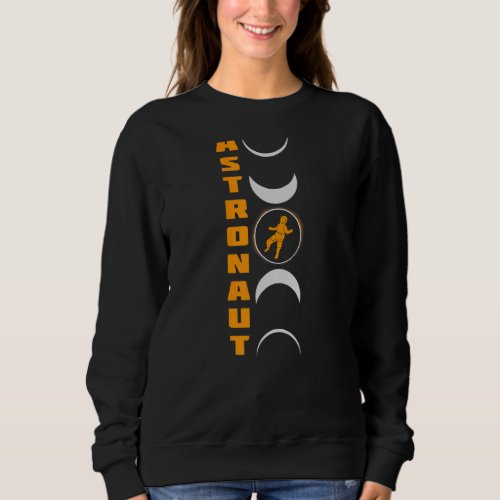 Astronaut Moon Phases Sweatshirt