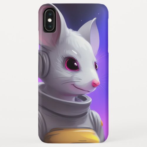 Astronaut Mouse in Space iPhone XS Max Case