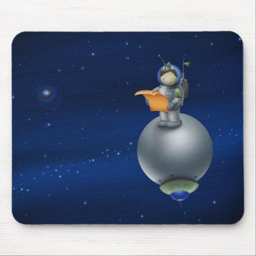 Astronaut Mouse Pad