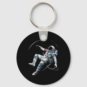 Astronaut Muay Thai Boxing Karate Kickboxing Marti Keychain