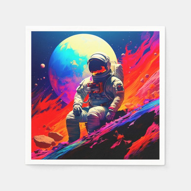 Astronaut Napkins (Front)