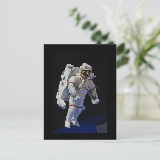 Astronaut Nasa Space Holiday Postcard (Standing Front)