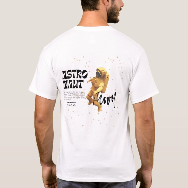 Astronaut of future  T-Shirt (Back)
