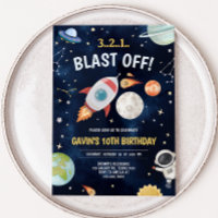 Astronaut Outer Space Blast Off Birthday Party