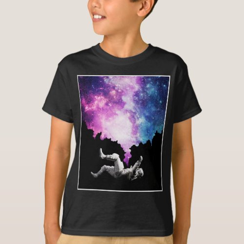 Astronaut Outer Space Galaxy Cosmic Universe Astro T_Shirt