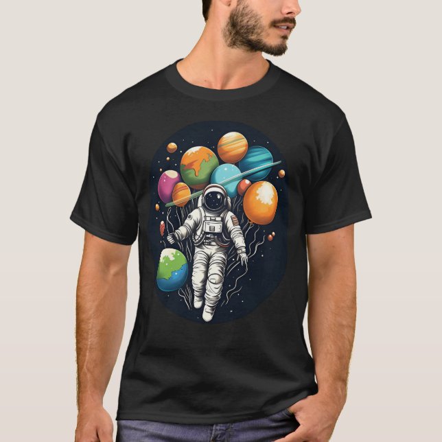Astronaut Party T-Shirt (Front)