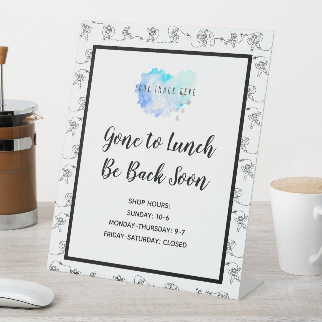 Astronaut Pedestal Sign (In SItu)