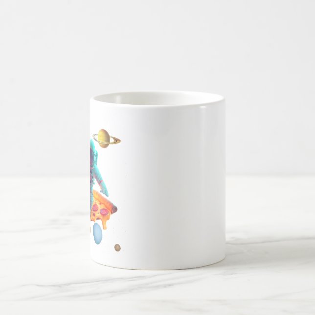 Astronaut Pizza Coffee Mug - Fun Space Lover Cup | Zazzle
