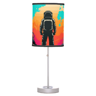 Astronaut & Planet Table Lamp