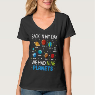 Astronaut Planets Solar System Dwarf Space  Astron T-Shirt