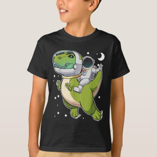 Astronaut Planets Spaceman Cute Astronomy T_Shirt