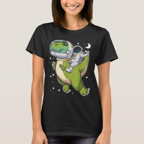 Astronaut Planets Spaceman Cute Astronomy T_Shirt
