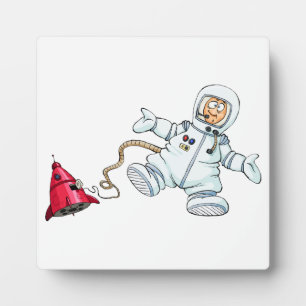 astronaut plaque