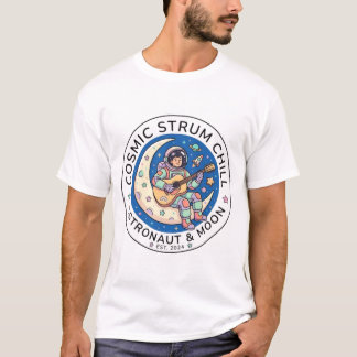 Astronaut Playing Guitar T-Shirt