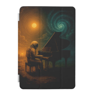 Astronaut Playing Piano in Split Reality - Surreal iPad Mini Cover