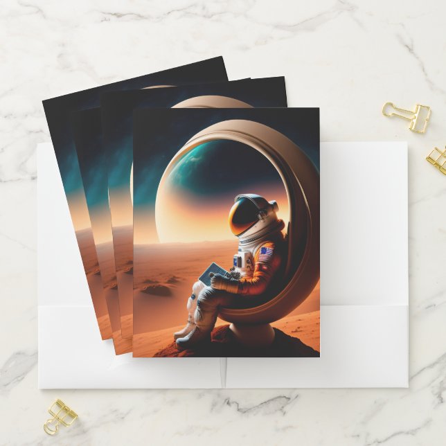 Astronaut  Pocket Folder (In Situ)