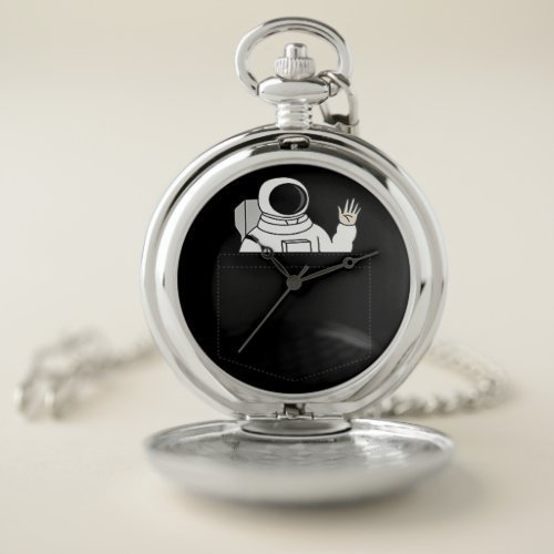 Astronaut Pocket Pocket Watch