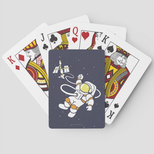 Astronaut Poker Cards (Back)