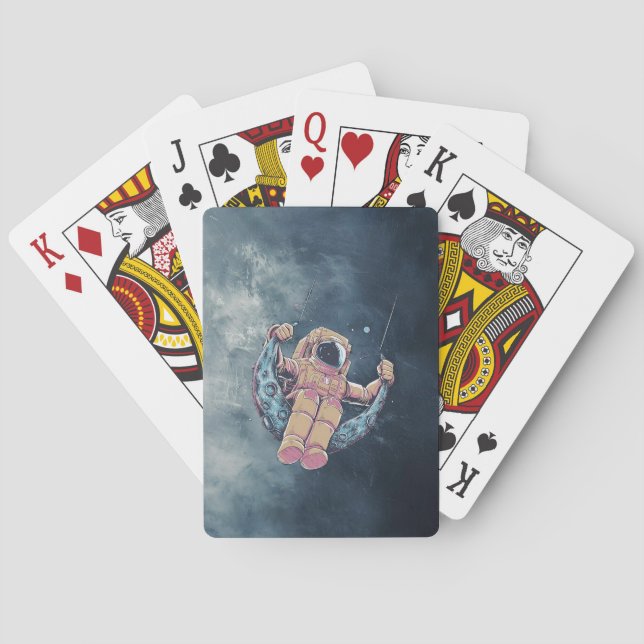 Astronaut Poker Cards (Back)